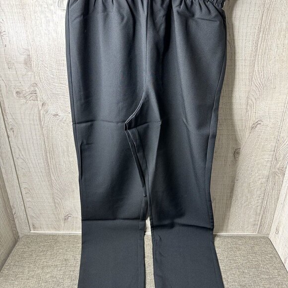 Elizabeth Williams Black 3 piece Outfit Pants, Top & Sheer Jacket Size Medium - Picture 8 of 10